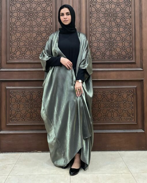 Shimmering kaftan - Olive